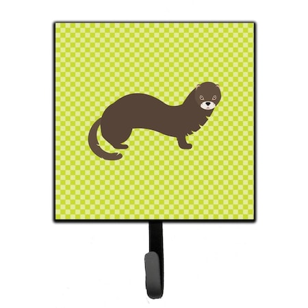 Carolines Treasures Russian or European Mink Green Leash or Key Holder BB7694SH4